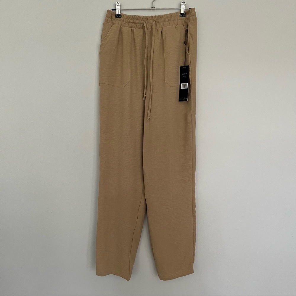 Women's Tan Professional Lightweight Joggers